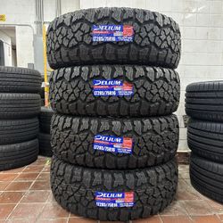 285/75R16 FOUR NEW TIRES WITH FREE ALIGNMENT
