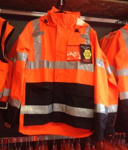 Class 3 - Breathable, Waterproof, High Visibility Jacket