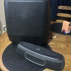 Polk Magnifi Mini Soundbar And Subwoofer 