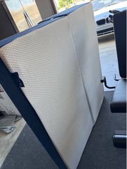 Full size foldable mattress & frame