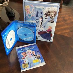 Disney Bundle DVD Frozen 2 And 5 Minutes Story 