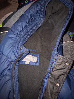 Michael Kors Boys Navy Puffer Jacket Size 18/20