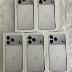 Apple iPhone 17 Pro Max Silver Unlocked 