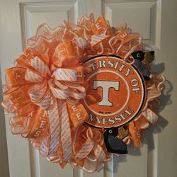 Tennessee Vols Wreath 