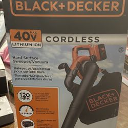 Cordless Leaf Blower/leaf Vacuum 