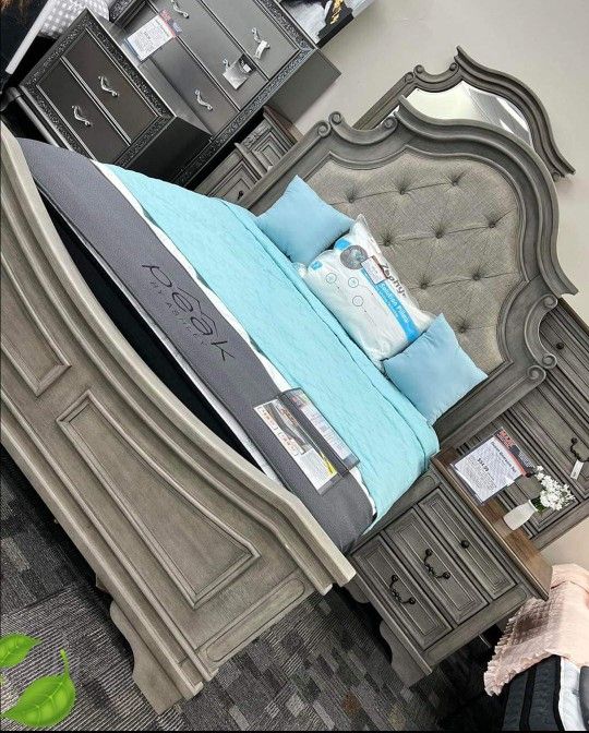 LODENBAY BEDROOM SETS QUEEN/ KING BEDS DRESSERS NİGHTSTANDS AND MIRRORS