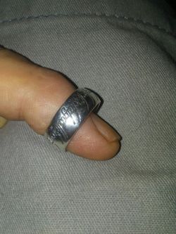 Sterling silver lord of the rings .size.7