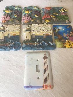 Nautical Light switch cover plates