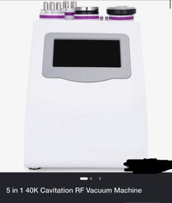 5 in 1 40K cavitation RF vacuum machine