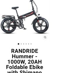 Heavy Duty Folding Electric Bike