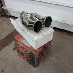 Dual Exhaust Tip