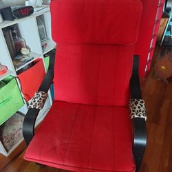 Red Poang Chair 