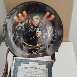 Elvis Presley Collectible Plate