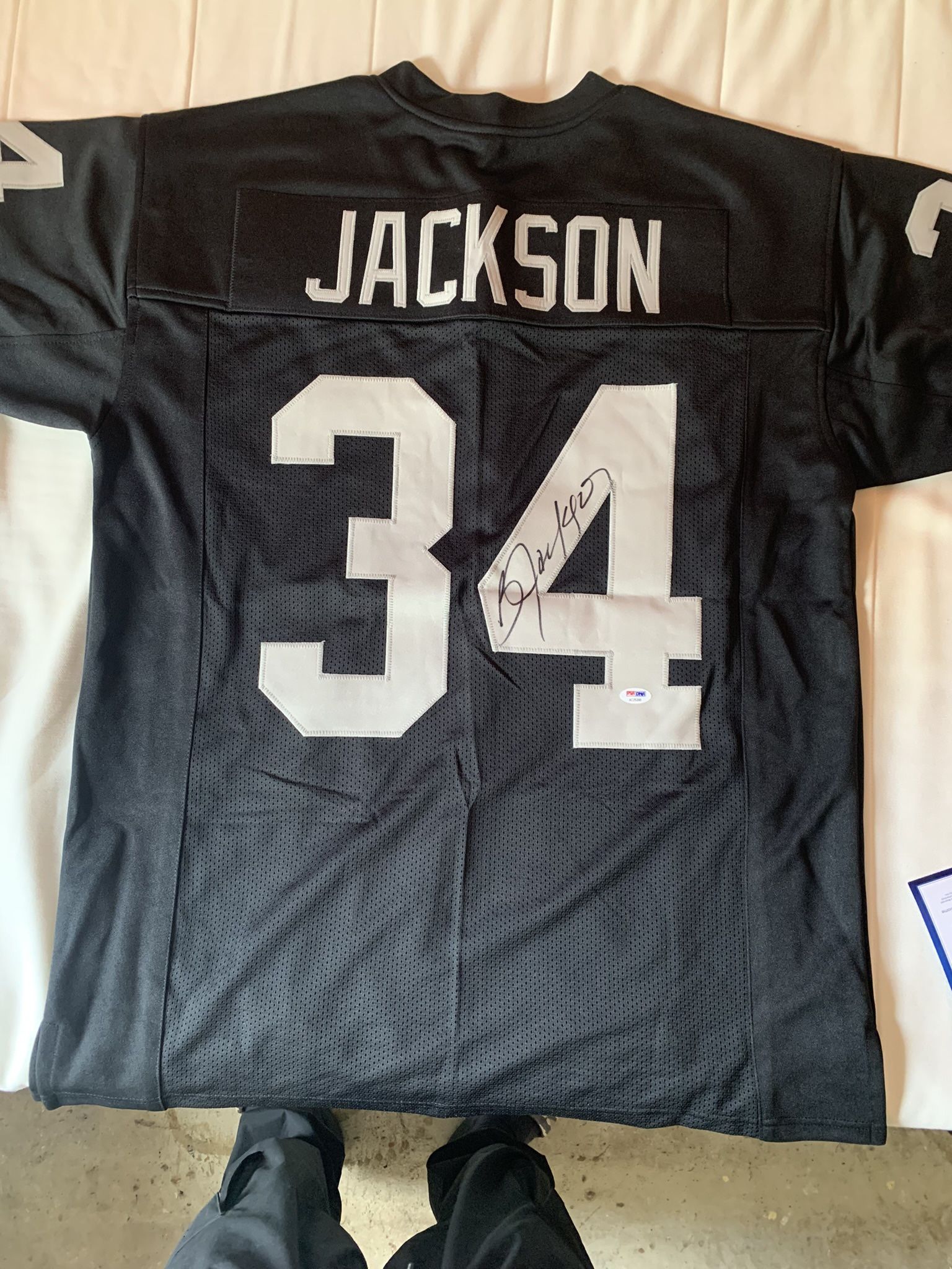 Raiders Jersey Autograph