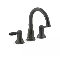KOHLER Bellera Double Handle Tub Faucet Trim in Oil Rubbed Bronze(Valve Not Included)