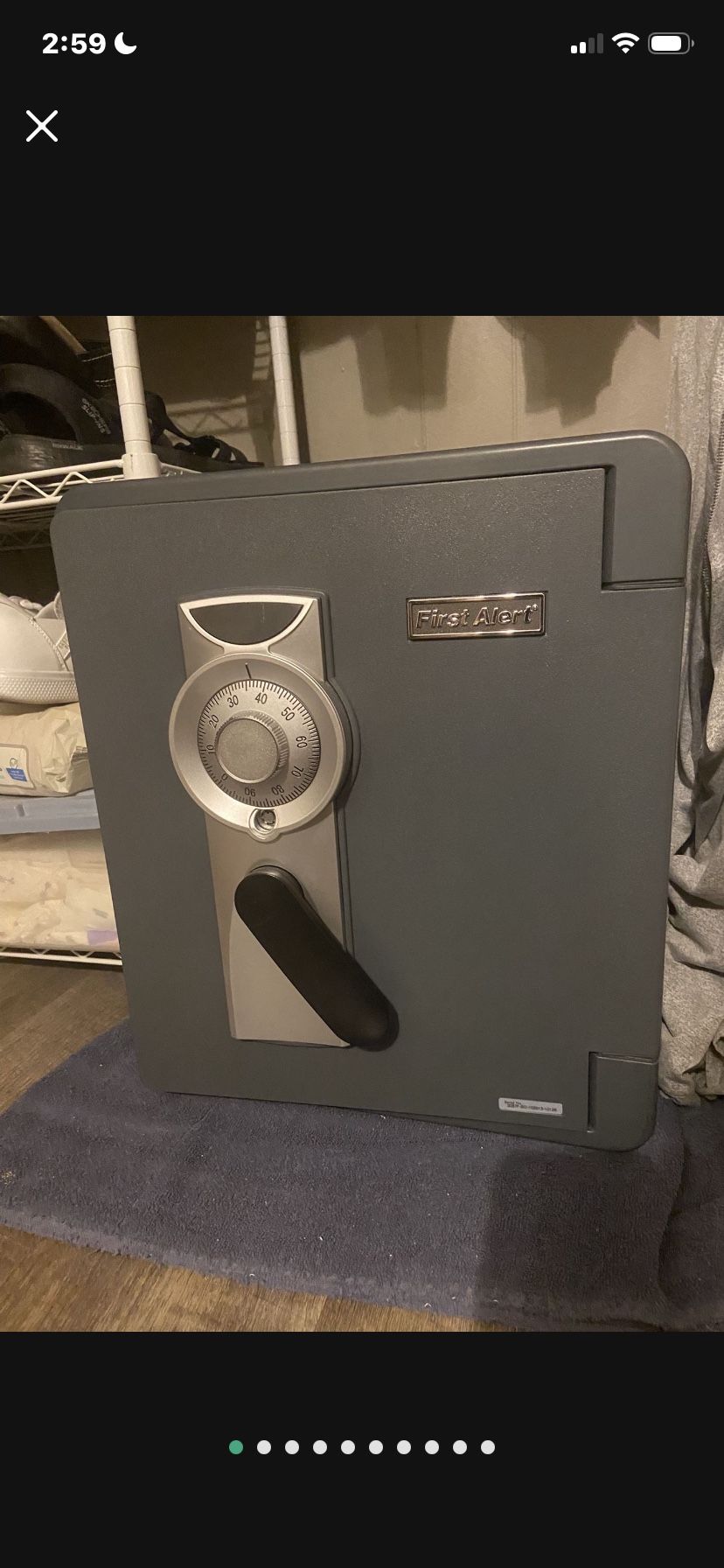 First Alert Fireproof Waterproof Safe