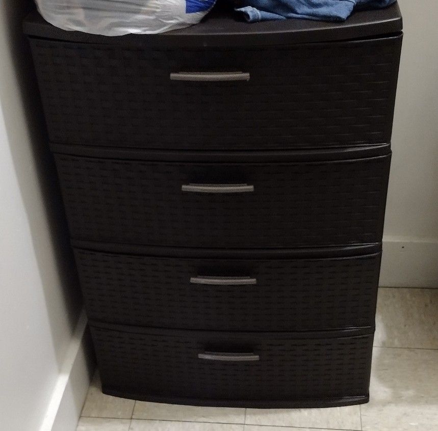 Plastic Storage Dresser