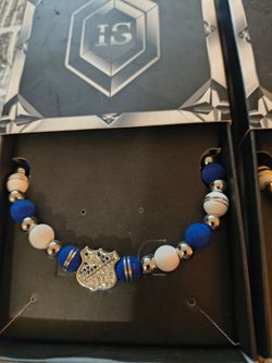 Football team bracelet