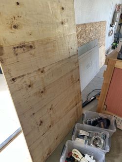 Random particle board  & cement board and other wood