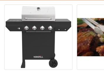 Brand new 4 burner grill