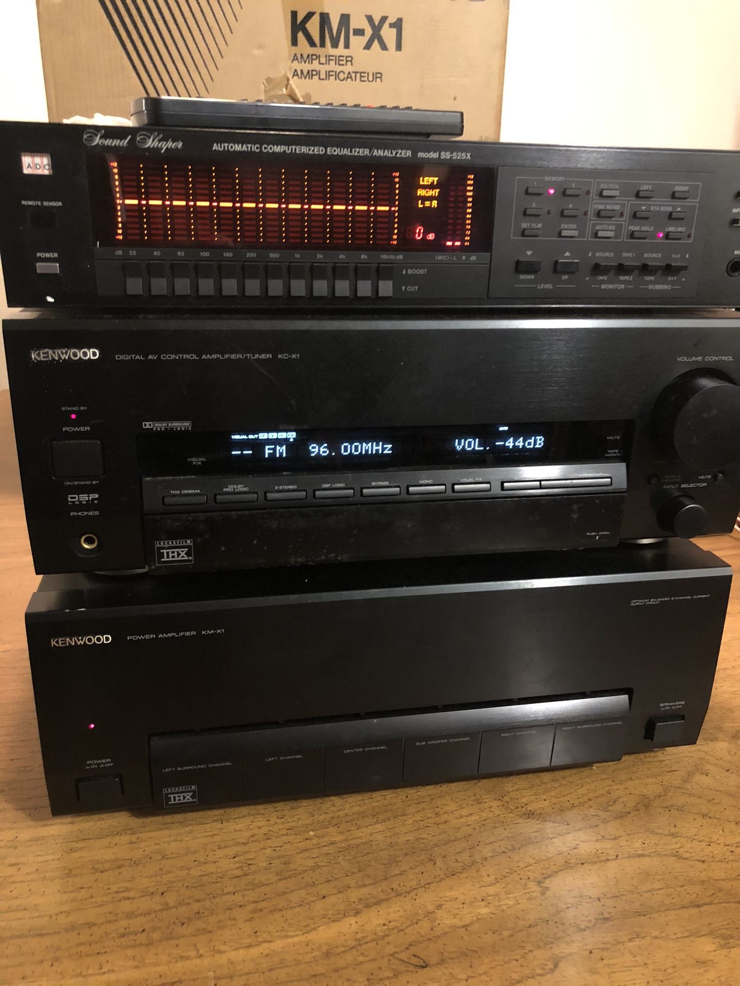 Like New Powerful Kenwood home stereo system