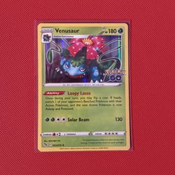 Venusaur 003/078 Holo Rare Pokémon 2022 Sword & Shield GO NM
