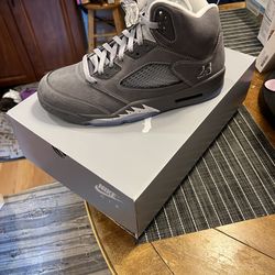 Jordan Wolf Grey 5s 10.5M