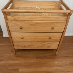 Changing Table With Drawers