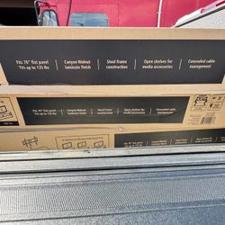 Arris 60in Canyon Walnut 3-In-1 TV Stand