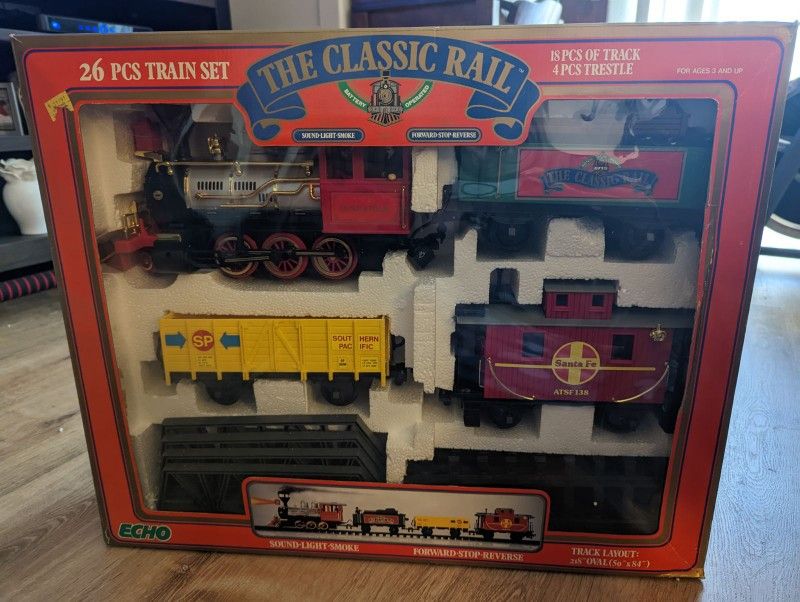 1990 Echo The Classic Rail Train Set