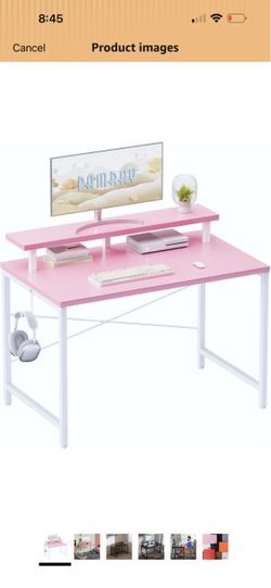 Pink Gaming Desk