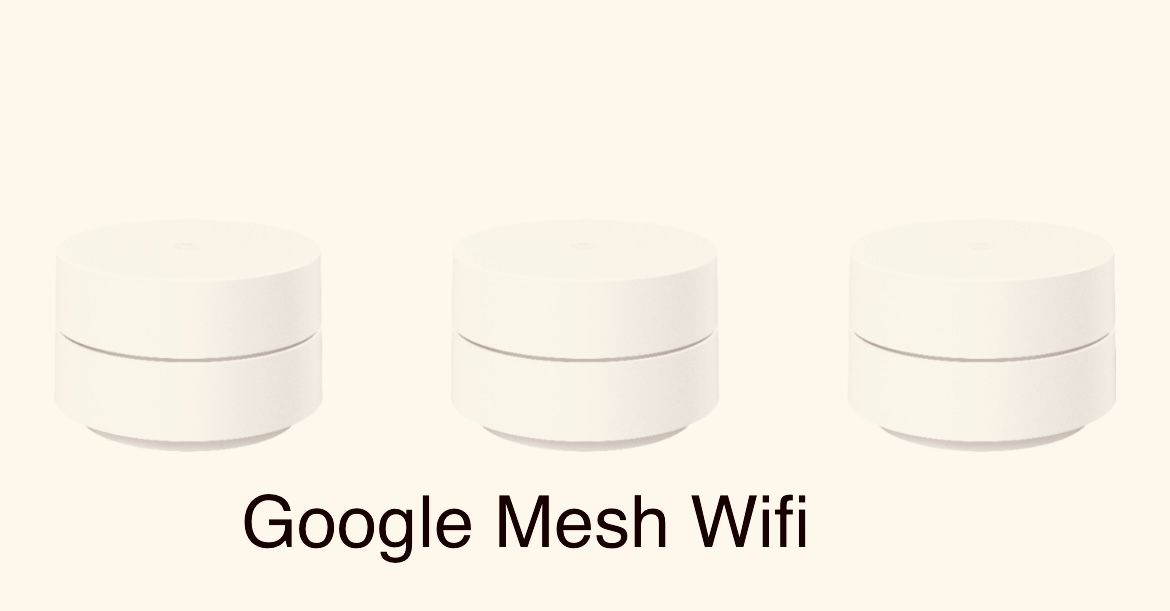 Google mesh Wifi Router With 3 Access Points