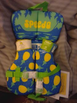 Speedo Infant Life Jacket Vest- ( 4 Left )