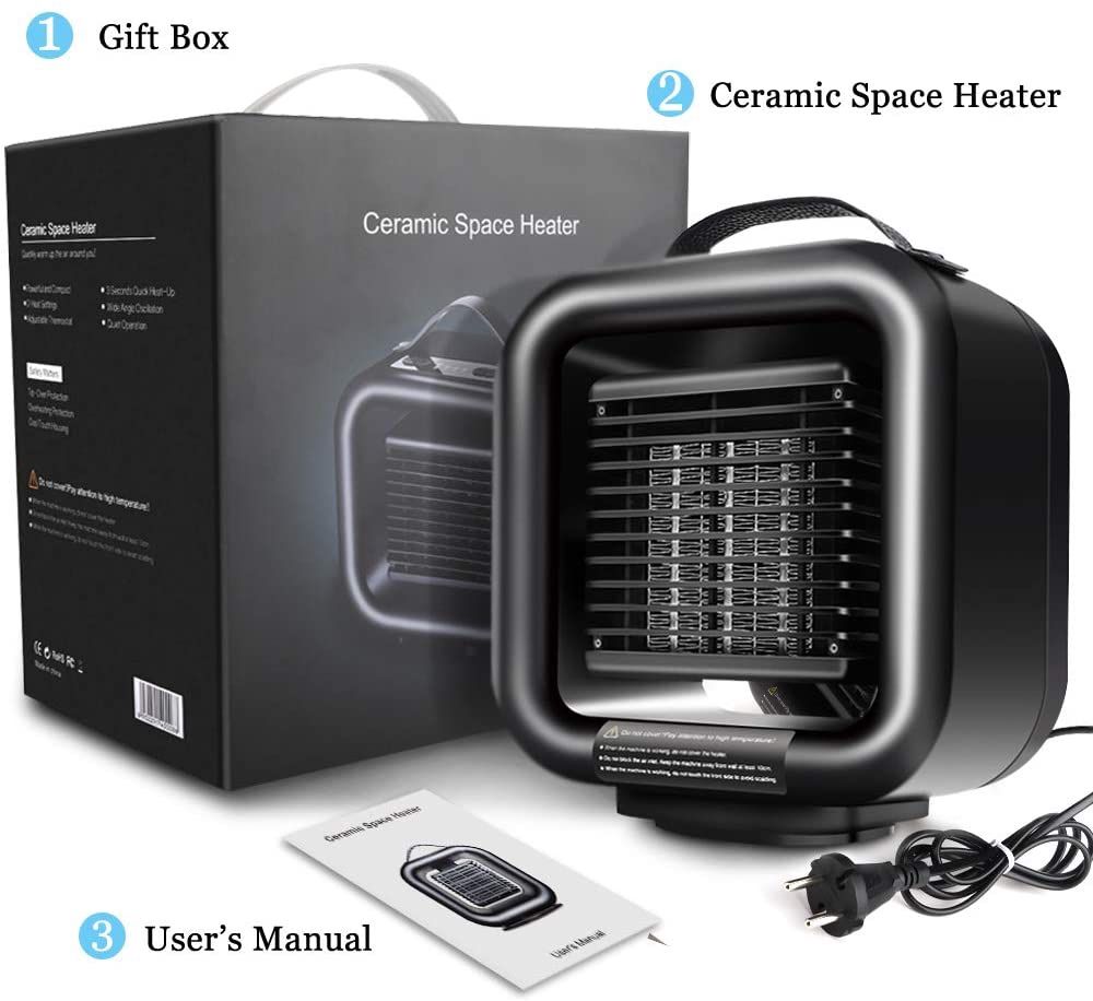 New in box 1000W OSCILLATING SPACE HEATER