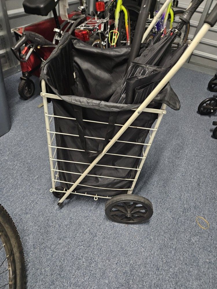 Rolling Laundry Grocery Cart