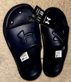 Brand New Size 6  Under Armor  Slides   Unisex