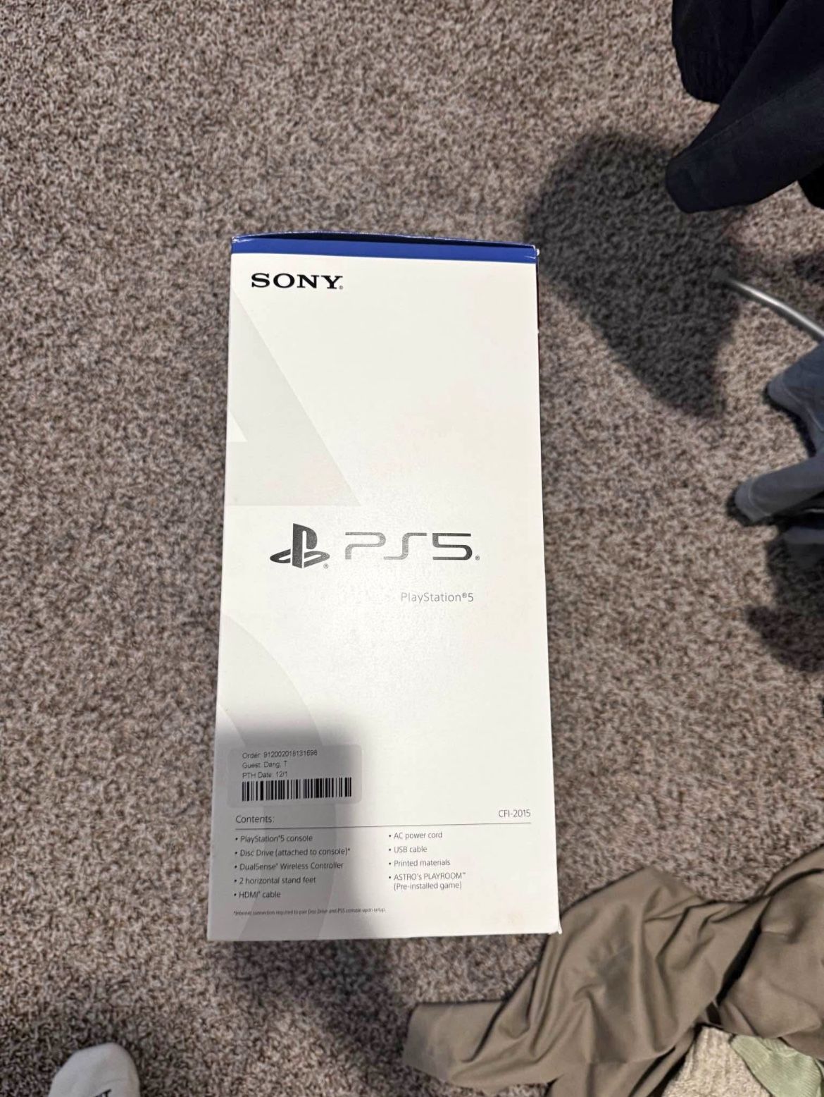 Brand New Sealed PS5 Disc Edition - CFI-1215 - Never Opened