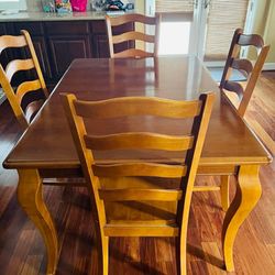 Solid Wood Dining Set