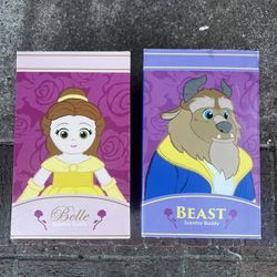 Disney Scentsy Buddies Beauty and the Beast and Scent Paks The Last Petal