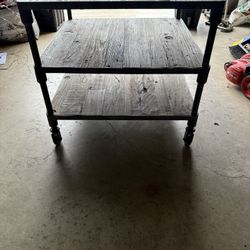 Restoration Hardware side table