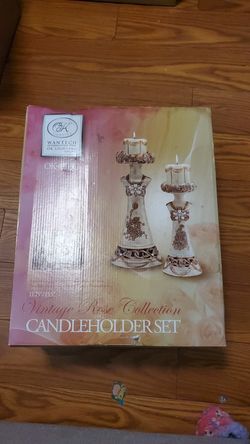 Candle holder set