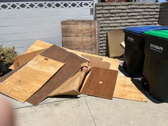 Wood furniture backing pieces quality wood