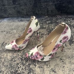 Floral heels