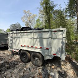 Brand new 2026 7x14 Dump trailer 