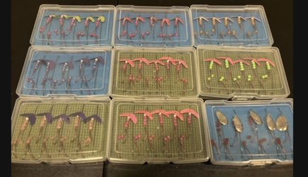 Sockeye Salmon Fishing Spinner Kits