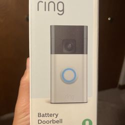 Ring Battery Doorbell, Hd Video And Chime