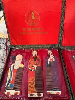 Baixiang Changzhou Comb Factory Decorative Comb Gift Set (2)