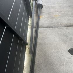 (2) Master Halco Postmaster Metal Fence Posts