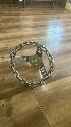 Chainlink steering wheel