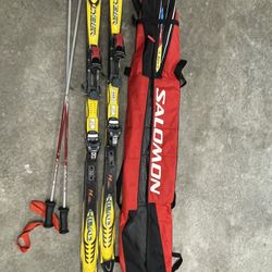 Head Skis /poles / Travel Bag